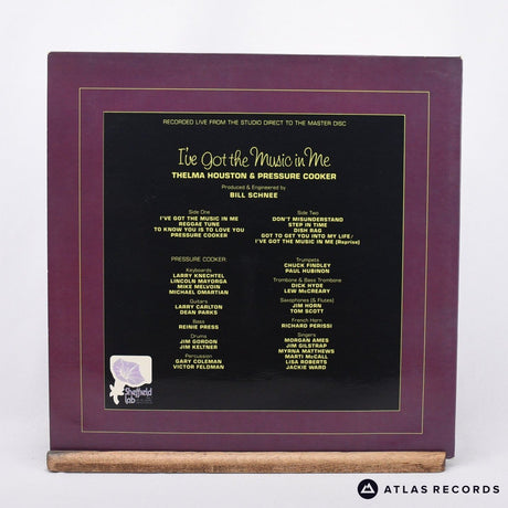 Thelma Houston - I've Got The Music In Me - Gatefold LP Vinyl Record - VG+/EX