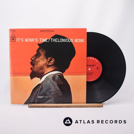 Thelonious Monk It's Monk's Time LP Vinyl Record - Front Cover & Record