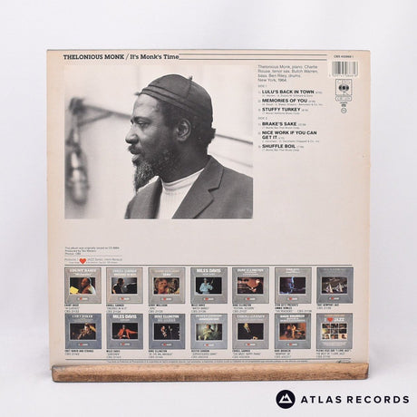 Thelonious Monk - It's Monk's Time - LP Vinyl Record - EX/VG+