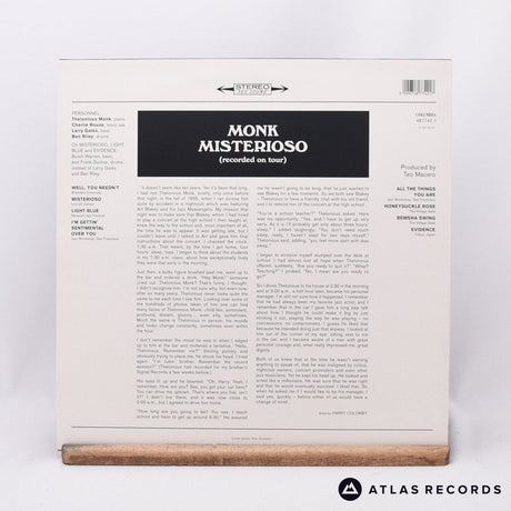 Thelonious Monk - Misterioso (Recorded On Tour) - LP Vinyl Record - EX/NM