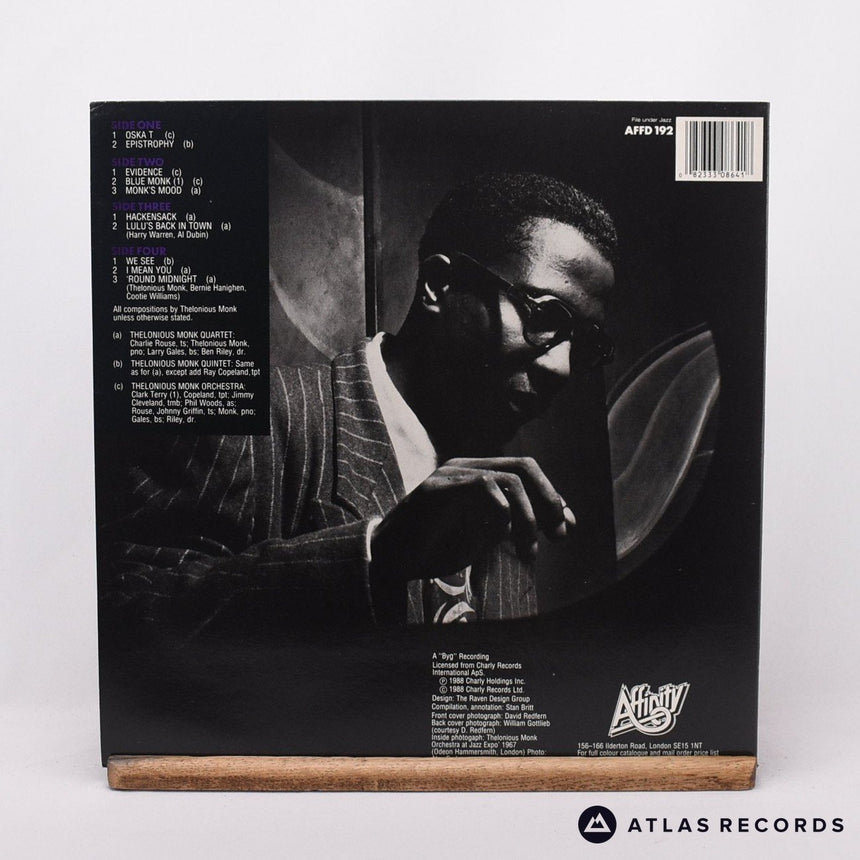 Thelonious Monk - Monk: On Tour In Europe - 2 x LP Vinyl Record - EX/VG+