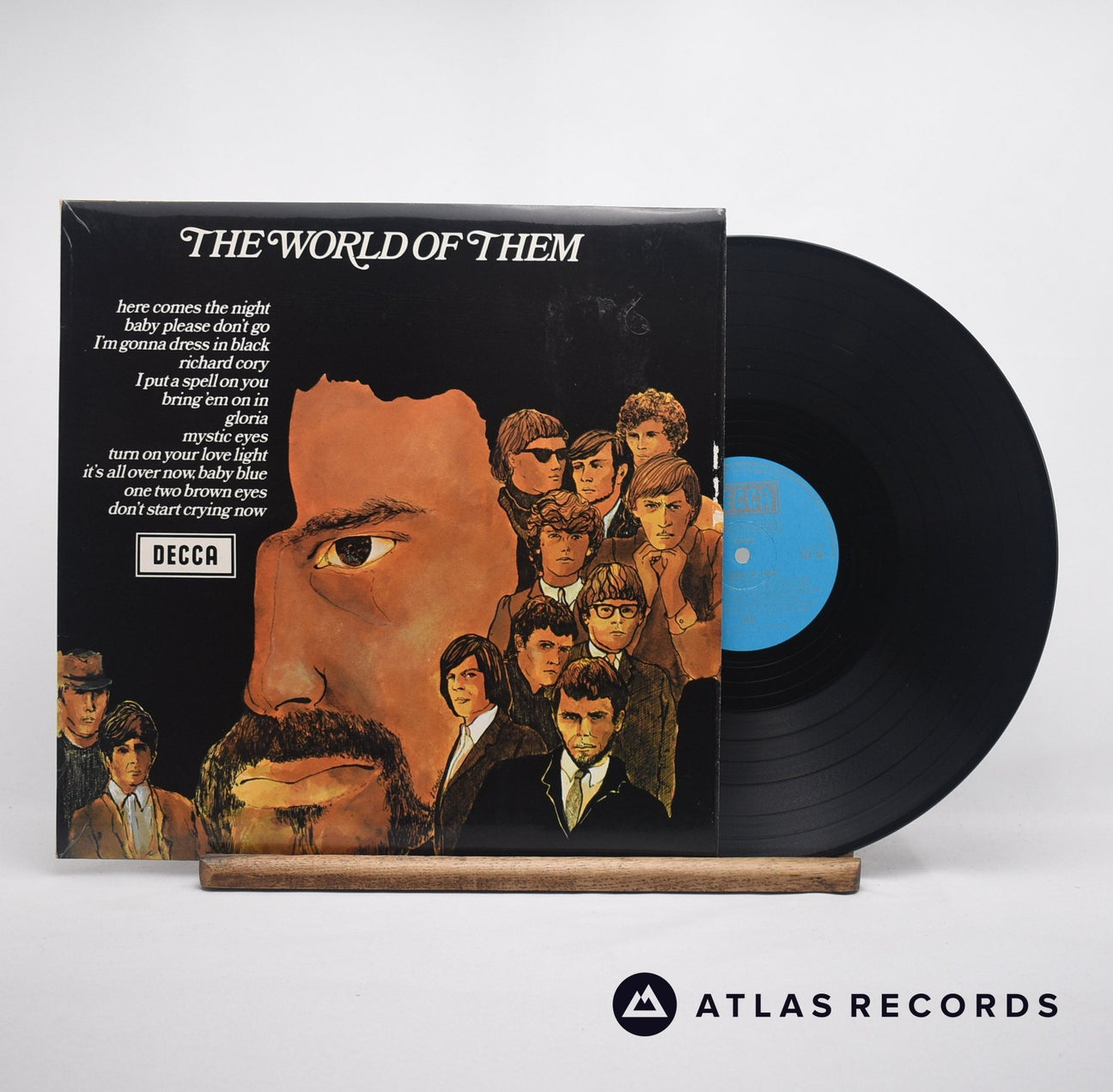 Them The World Of Them LP Vinyl Record - Front Cover & Record