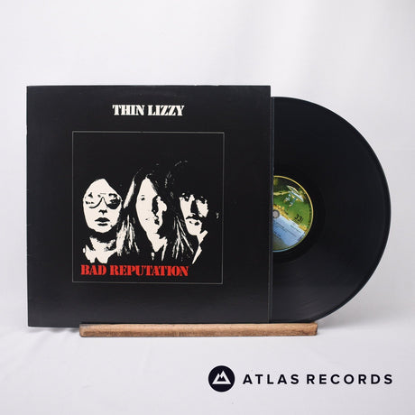 Thin Lizzy Bad Reputation LP Vinyl Record - Front Cover & Record