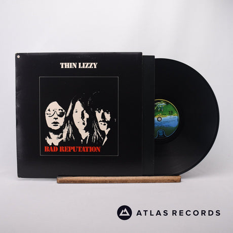 Thin Lizzy Bad Reputation LP Vinyl Record - Front Cover & Record