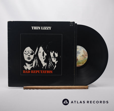 Thin Lizzy Bad Reputation LP Vinyl Record - Front Cover & Record