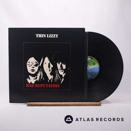 Thin Lizzy Bad Reputation LP Vinyl Record - Front Cover & Record