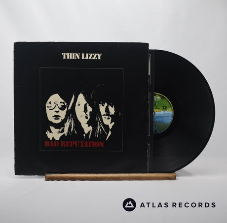 Thin Lizzy Bad Reputation LP Vinyl Record - Front Cover & Record