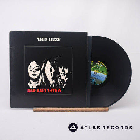 Thin Lizzy Bad Reputation LP Vinyl Record - Front Cover & Record
