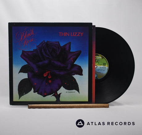 Thin Lizzy Black Rose LP Vinyl Record - Front Cover & Record