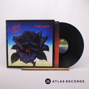 Thin Lizzy Black Rose LP Vinyl Record - Front Cover & Record