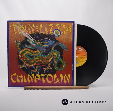 Thin Lizzy Chinatown LP Vinyl Record - Front Cover & Record