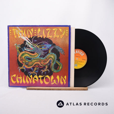 Thin Lizzy Chinatown LP Vinyl Record - Front Cover & Record