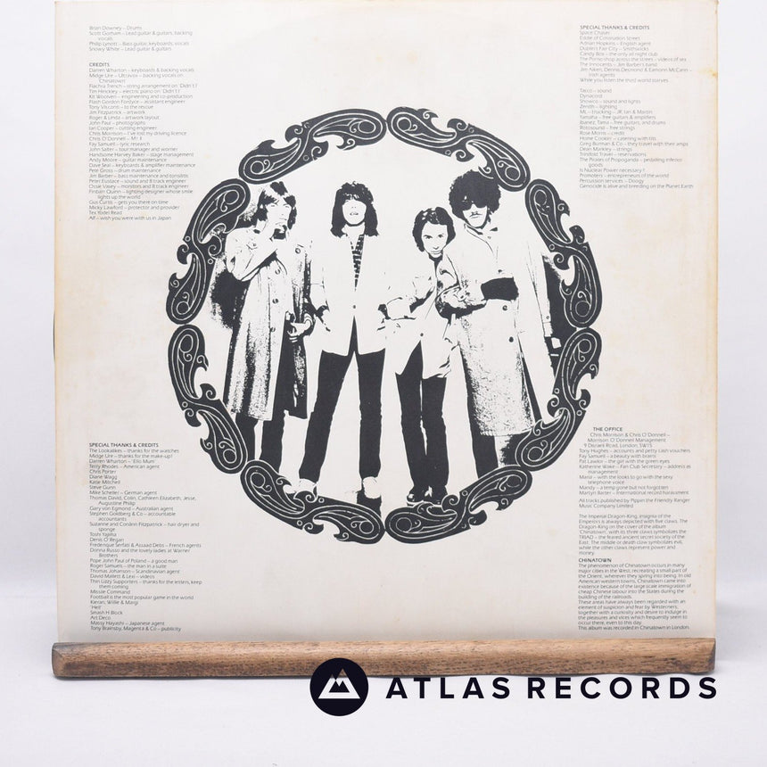 Thin Lizzy - Chinatown - Embossed Sleeve 1Y//4 2Y//1 LP Vinyl Record - VG+/VG+