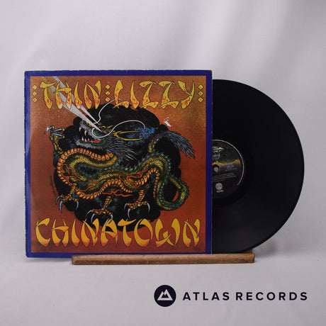 Thin Lizzy Chinatown LP Vinyl Record - Front Cover & Record