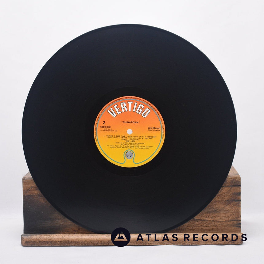 Thin Lizzy - Chinatown - Embossed Sleeve 1Y//4 2Y//1 LP Vinyl Record - VG+/VG+