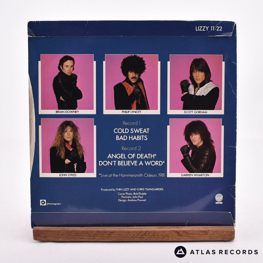 Thin Lizzy - Cold Sweat - 2 x 7" Vinyl Record - VG+/VG+