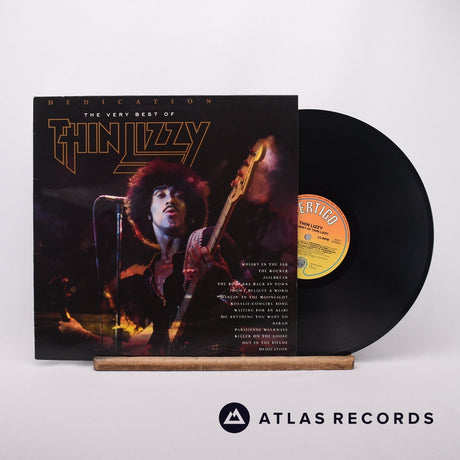 Thin Lizzy Dedication: The Very Best Of Thin Lizzy LP Vinyl Record - Front Cover & Record