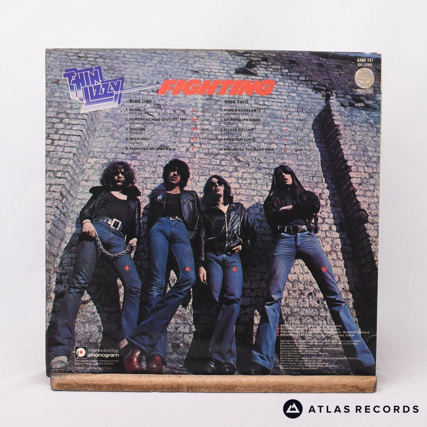 Thin Lizzy - Fighting - 1Y//5 2Y//4 LP Vinyl Record - VG+/VG+