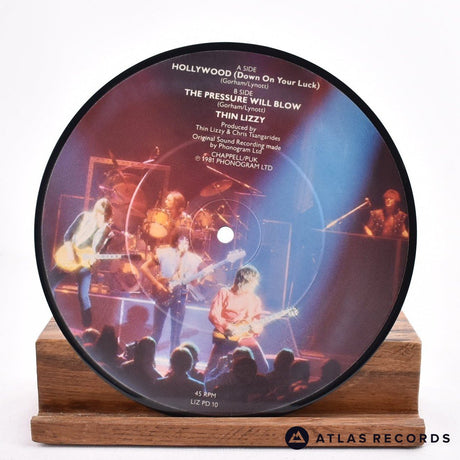Thin Lizzy - Hollywood - Picture Disc 7" Vinyl Record - EX