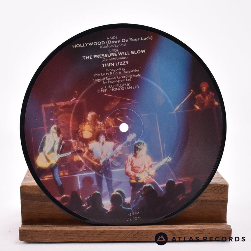 Thin Lizzy - Hollywood - Picture Disc 7" Vinyl Record - EX