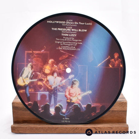 Thin Lizzy - Hollywood - Picture Disc 7" Vinyl Record - VG+