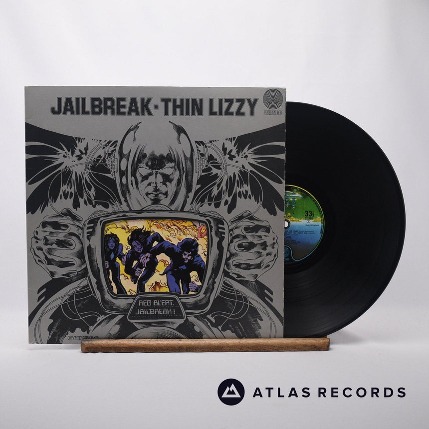 Thin Lizzy Jailbreak LP Vinyl Record - Front Cover & Record