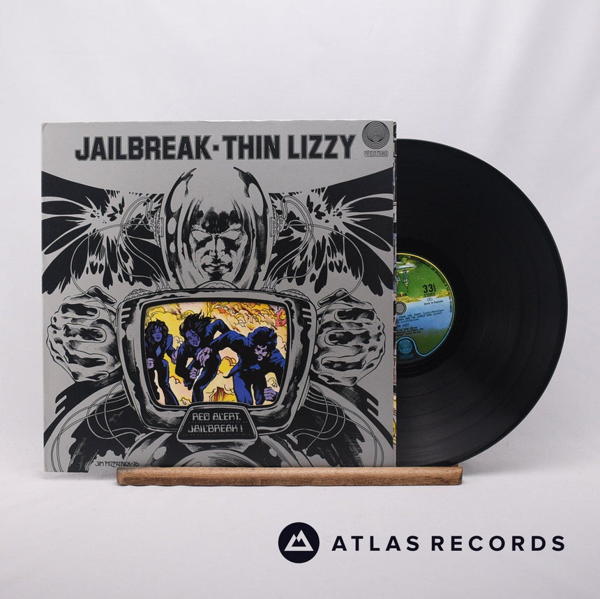 Thin Lizzy Jailbreak LP Vinyl Record - Front Cover & Record