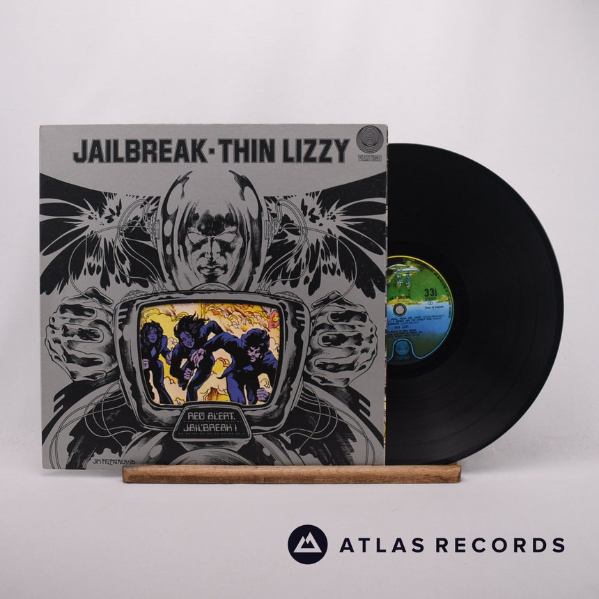 Thin Lizzy Jailbreak LP Vinyl Record - Front Cover & Record