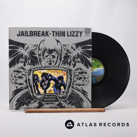 Thin Lizzy Jailbreak LP Vinyl Record - Front Cover & Record