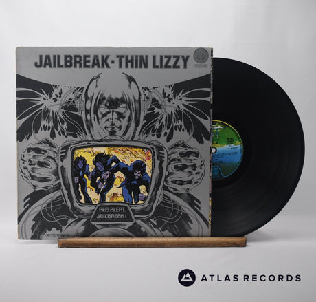 Thin Lizzy Jailbreak LP Vinyl Record - Front Cover & Record