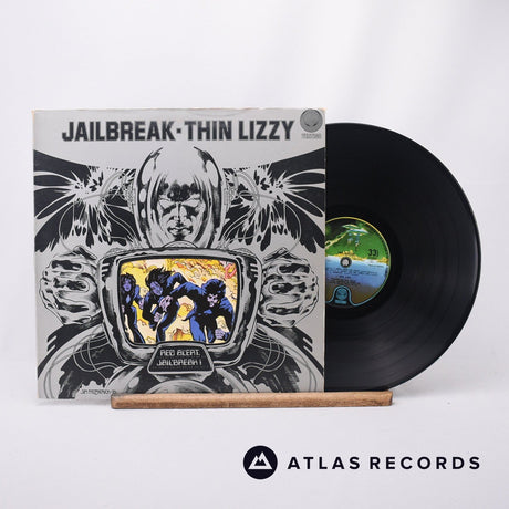Thin Lizzy Jailbreak LP Vinyl Record - Front Cover & Record