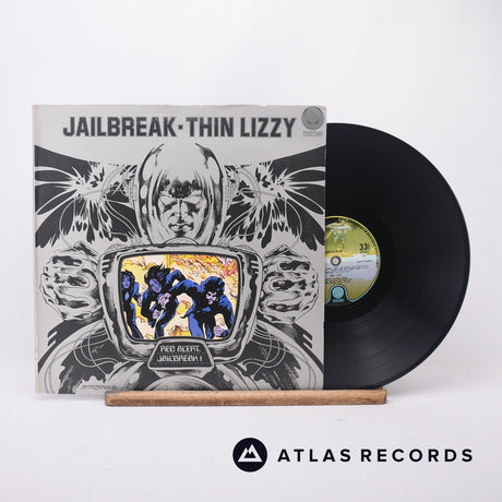 Thin Lizzy Jailbreak LP Vinyl Record - Front Cover & Record