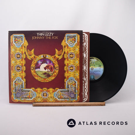 Thin Lizzy Johnny The Fox LP Vinyl Record - Front Cover & Record