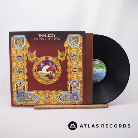 Thin Lizzy Johnny The Fox LP Vinyl Record - Front Cover & Record