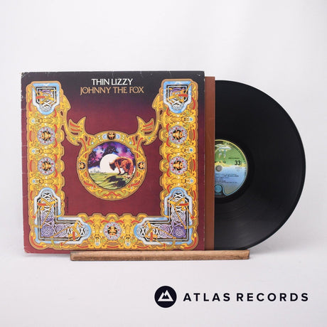 Thin Lizzy Johnny The Fox LP Vinyl Record - Front Cover & Record