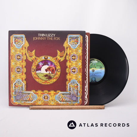 Thin Lizzy Johnny The Fox LP Vinyl Record - Front Cover & Record