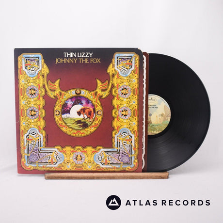 Thin Lizzy Johnny The Fox LP Vinyl Record - Front Cover & Record