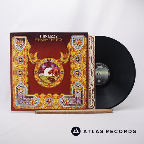 Thin Lizzy Johnny The Fox LP Vinyl Record - Front Cover & Record