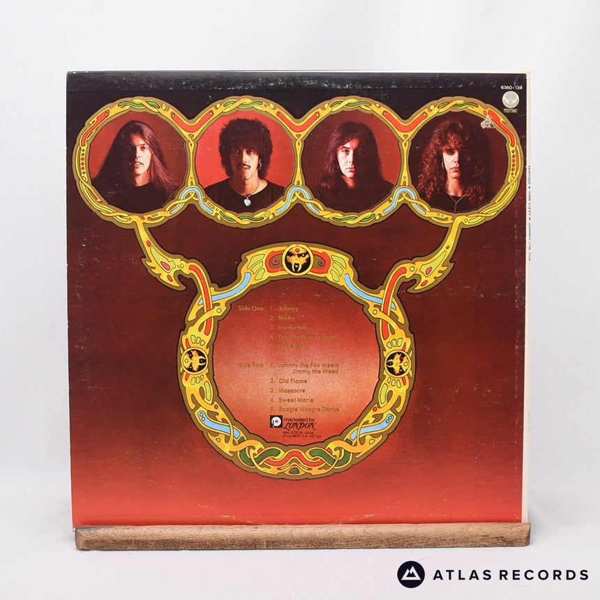 Thin Lizzy - Johnny The Fox - Insert Canada LP Vinyl Record - VG+/EX