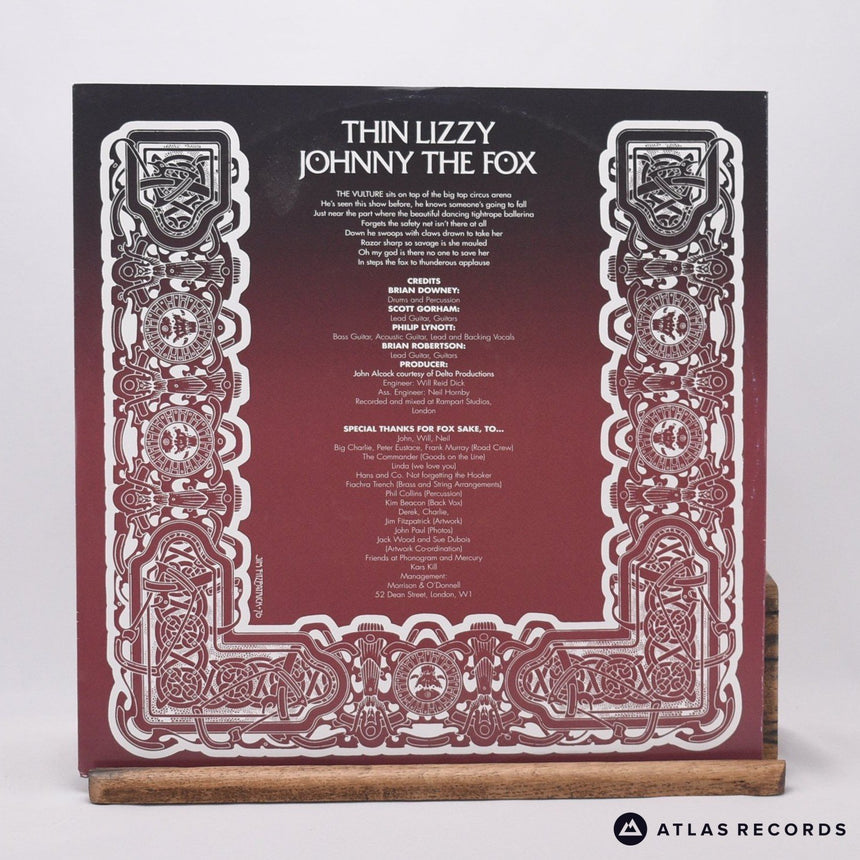 Thin Lizzy - Johnny The Fox - 180G Reissue A A LP Vinyl Record - VG+/VG+