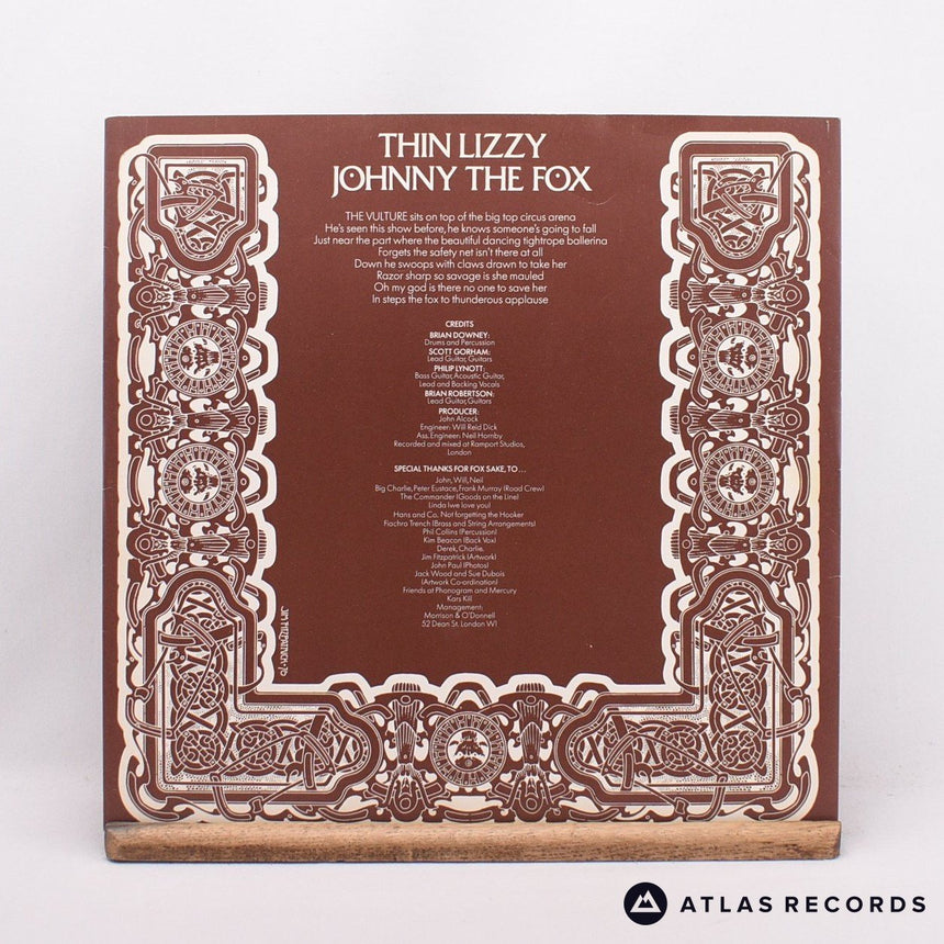 Thin Lizzy - Johnny The Fox - Bilbo First Uk Press LP Vinyl Record - VG+/VG+