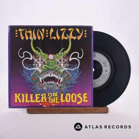 Thin Lizzy Killer On The Loose 2 x 7" Vinyl Record - Front Cover & Record