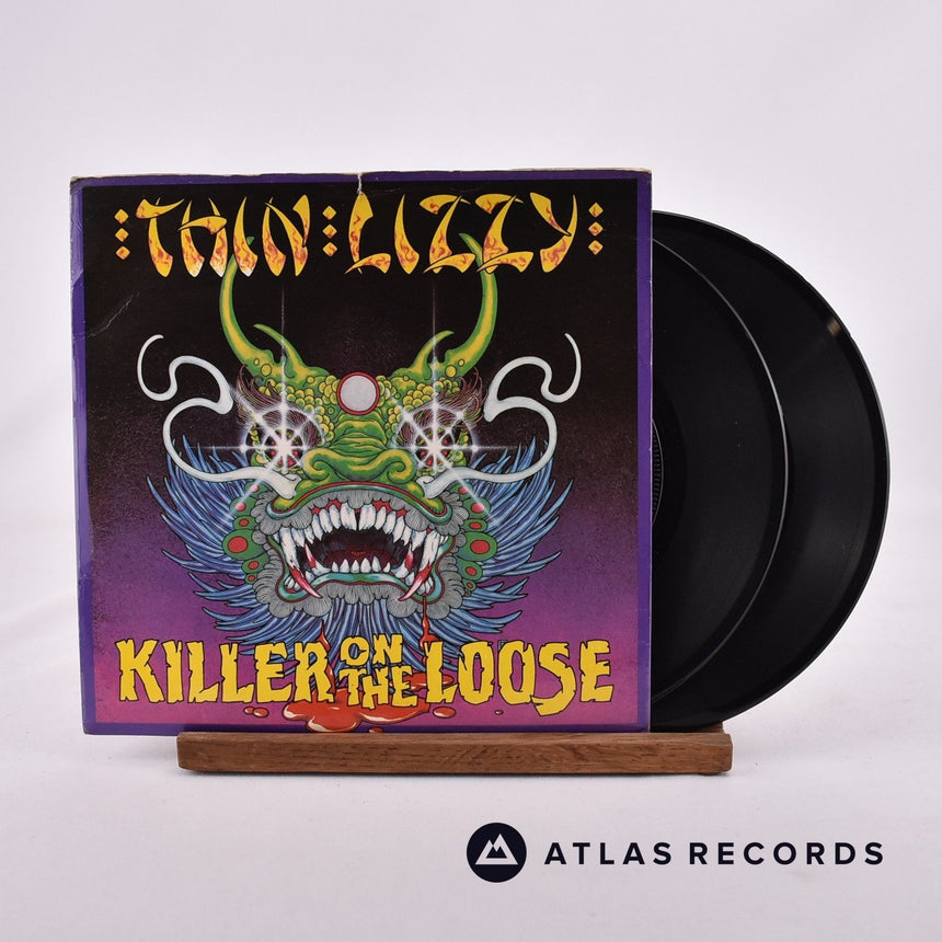 Thin Lizzy Killer On The Loose 2 x 7" Vinyl Record - Front Cover & Record