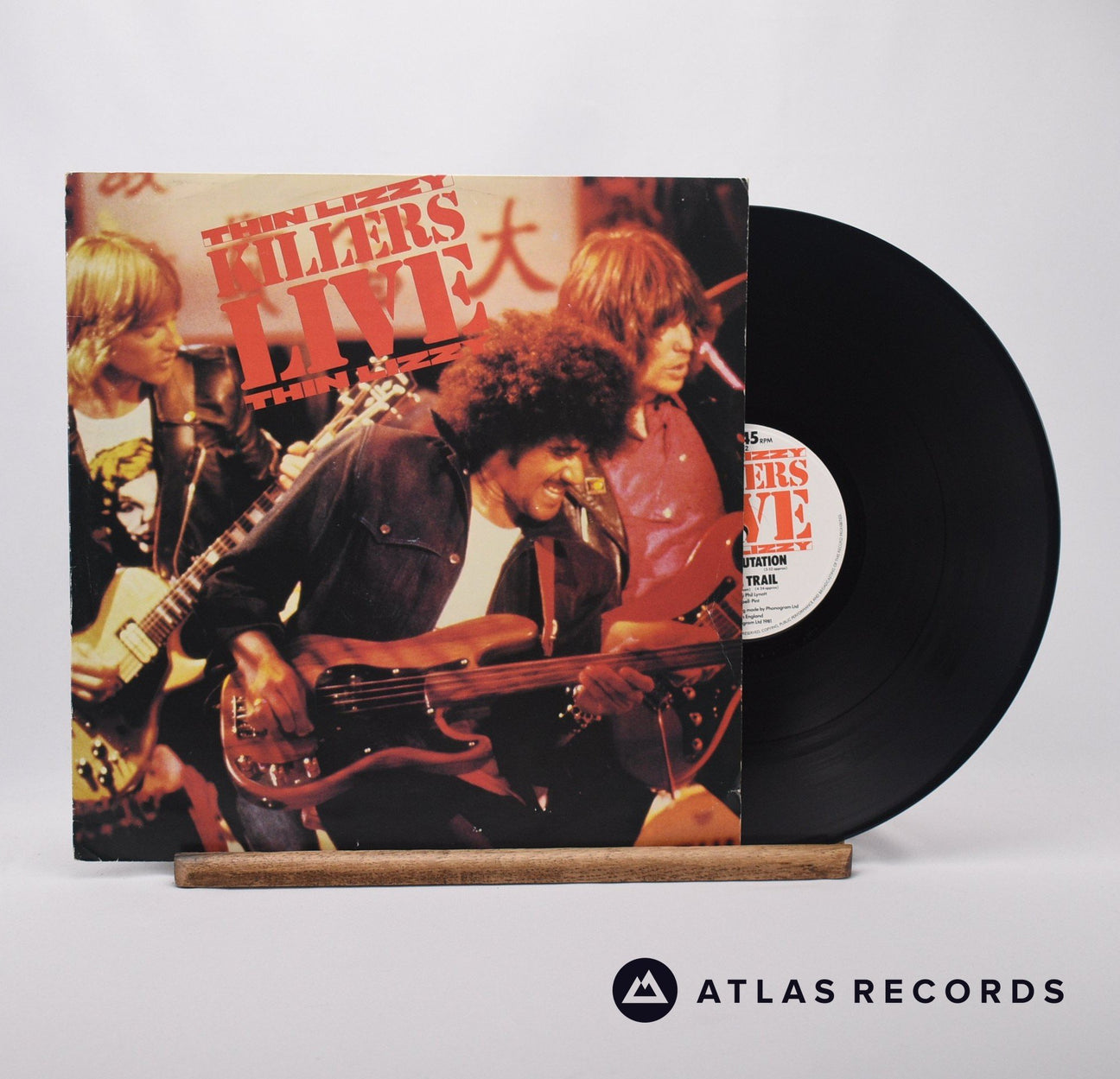 Thin Lizzy Killers Live 12" Vinyl Record - Front Cover & Record