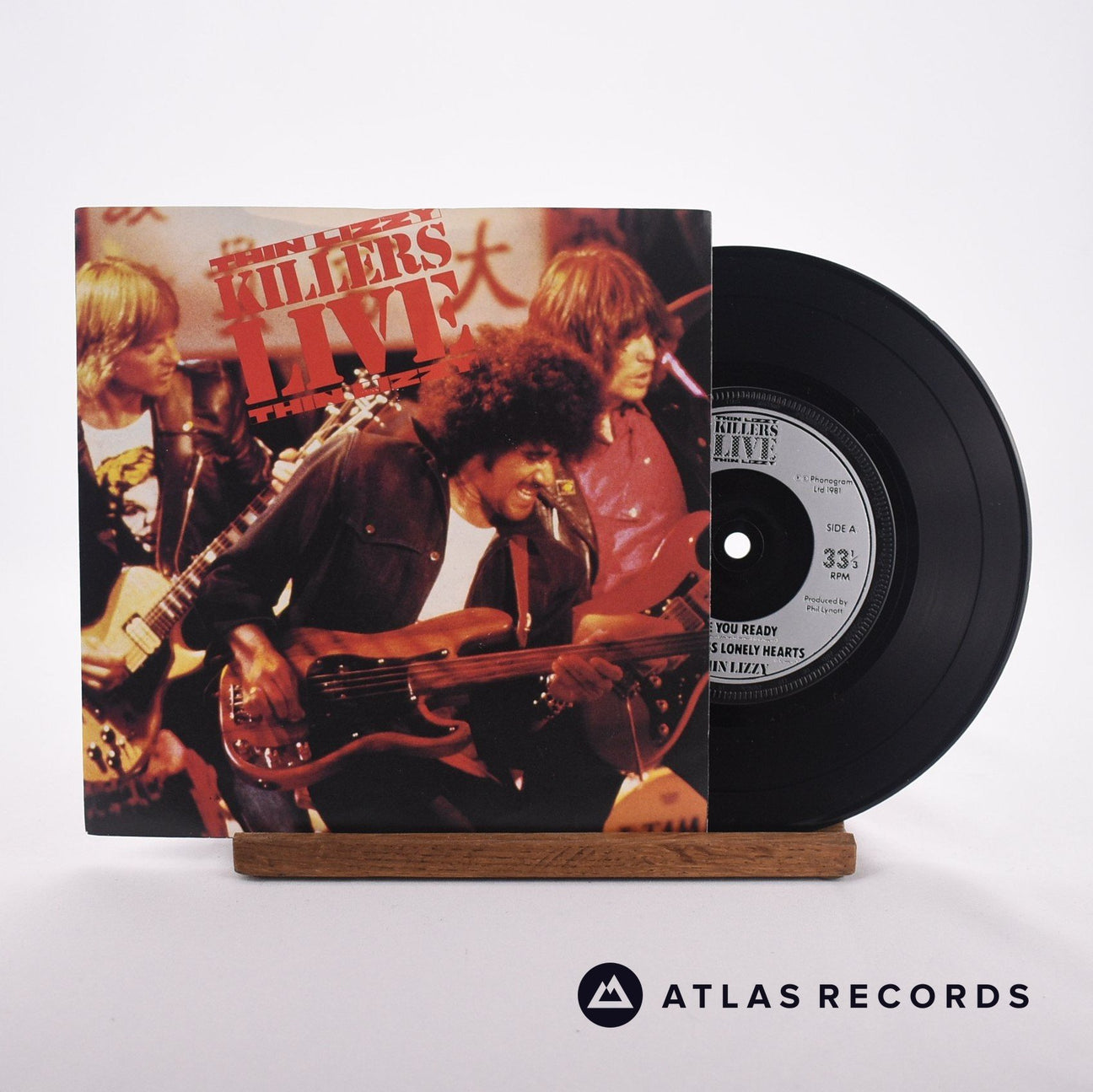 Thin Lizzy Killers Live 7" Vinyl Record - Front Cover & Record