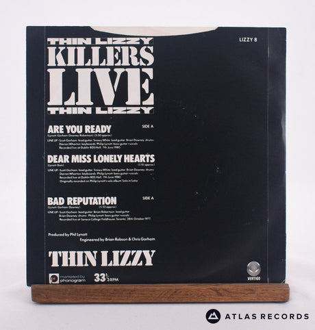 Thin Lizzy - Killers Live - 7" EP Vinyl Record - VG+/EX