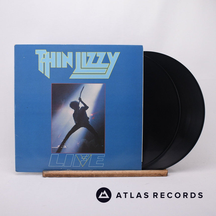 Thin Lizzy Life Live 2 x LP Vinyl Record - Front Cover & Record