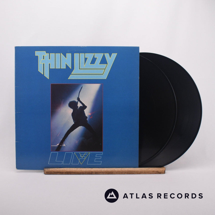 Thin Lizzy Life Live 2 x LP Vinyl Record - Front Cover & Record