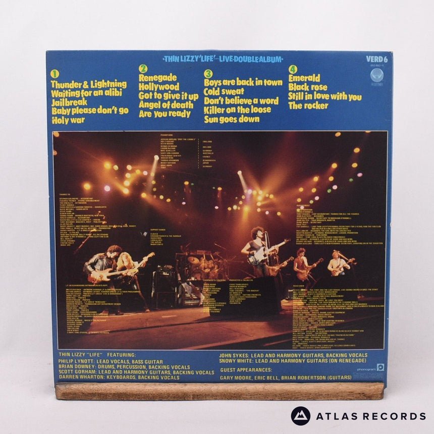 Thin Lizzy - Life Live - Gatefold 6A 6B 6C 6D 2 x LP Vinyl Record - EX/EX