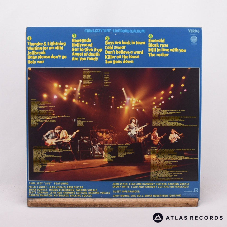 Thin Lizzy - Life Live - A//1 B//1 C//1 D//1 2 x LP Vinyl Record - EX/EX